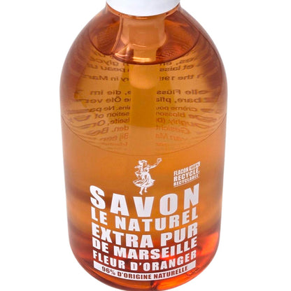 Savon le Naturel Marseille Seife Fleur d'Oranger 500ml – Sanfte Pflege & Duft
