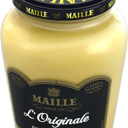 MAILLE Dijon Senf 'Fine de Dijon' 360g: Verfeinern Sie Ihre Gerichte