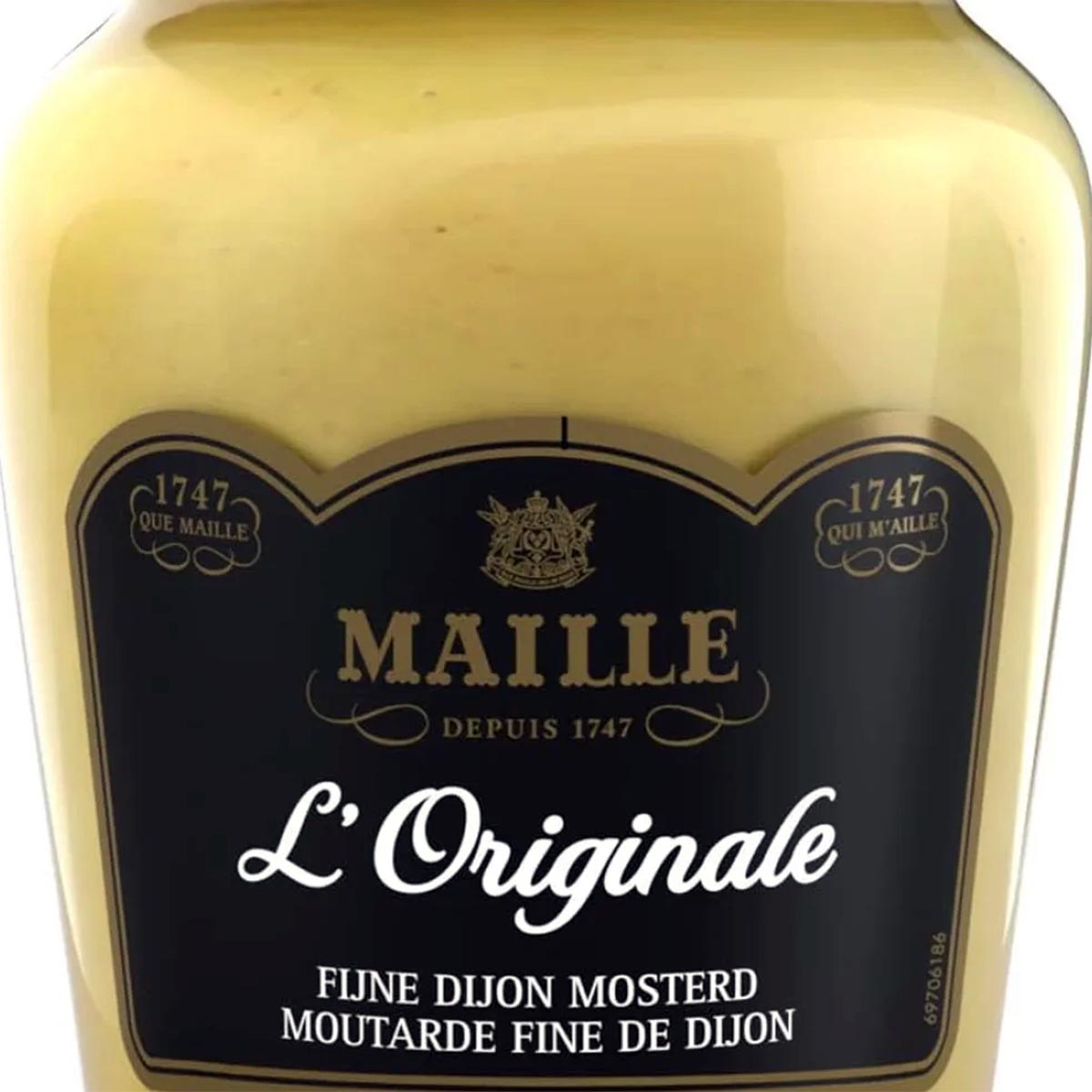 MAILLE Dijon Senf 'Fine de Dijon' 360g: Verfeinern Sie Ihre Gerichte