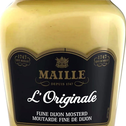 MAILLE Dijon Senf 'Fine de Dijon' 360g: Verfeinern Sie Ihre Gerichte