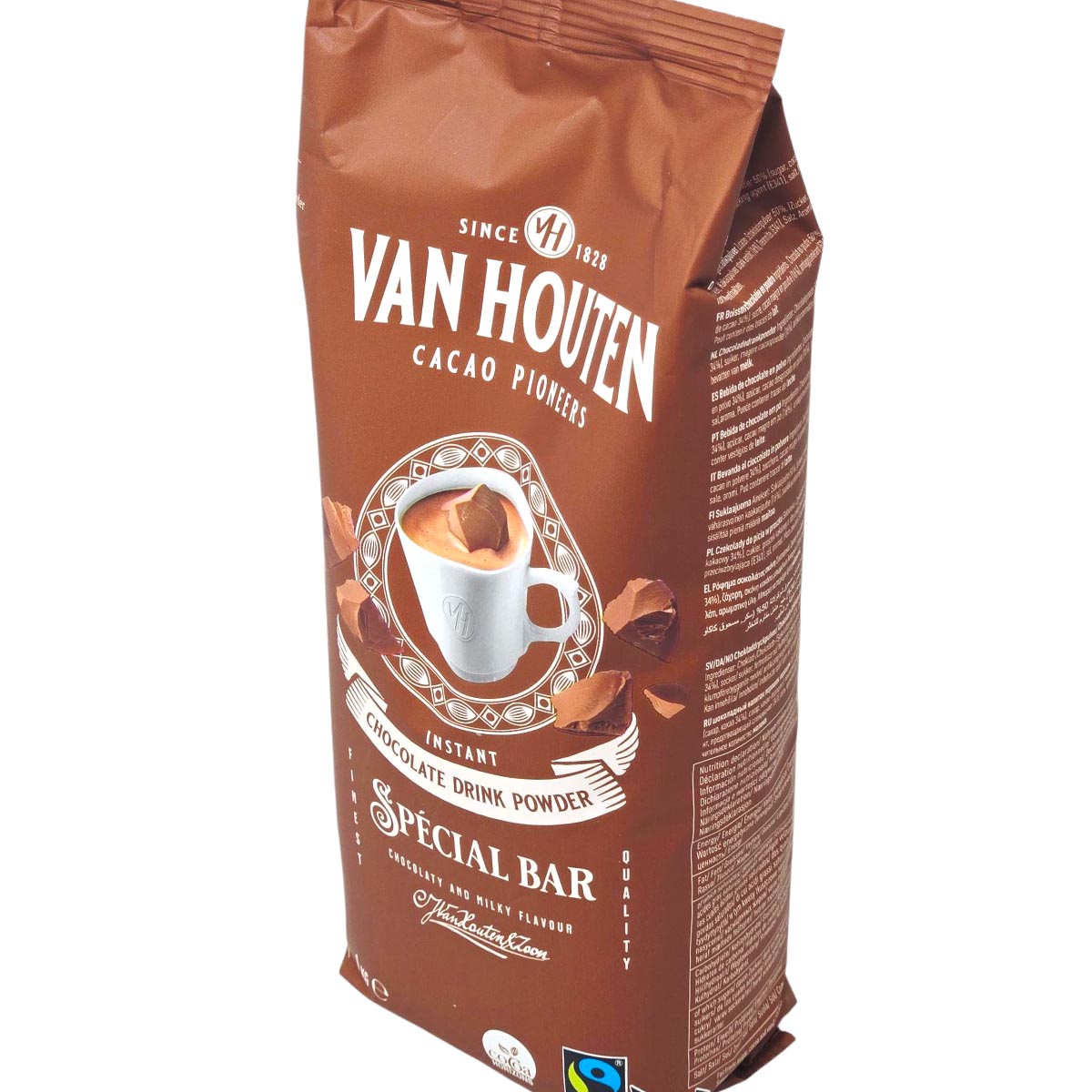 VAN HOUTEN Special Bar Trinkschokolade - 1kg köstlich cremig für puren Genuss
