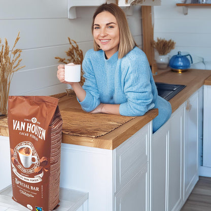 VAN HOUTEN Special Bar Trinkschokolade - 1kg köstlich cremig für puren Genuss