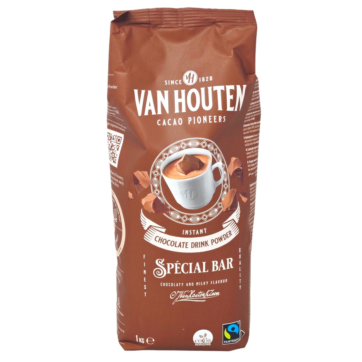 VAN HOUTEN Special Bar Trinkschokolade - 1kg köstlich cremig für puren Genuss