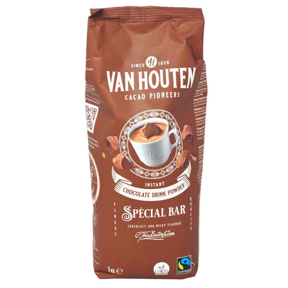 VAN HOUTEN Special Bar Trinkschokolade - 1kg köstlich cremig für puren Genuss