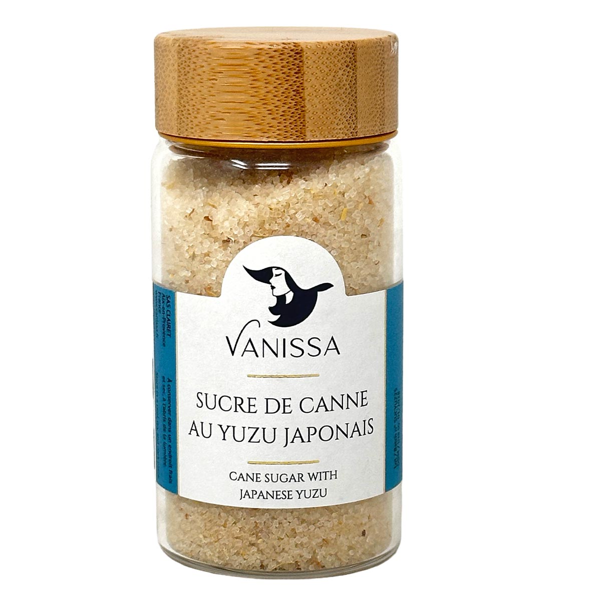 Vanissa Sucre de Canne au Yuzu: Japanischer Yuzu-Rohrzucker im Glas für exotische Kreationen