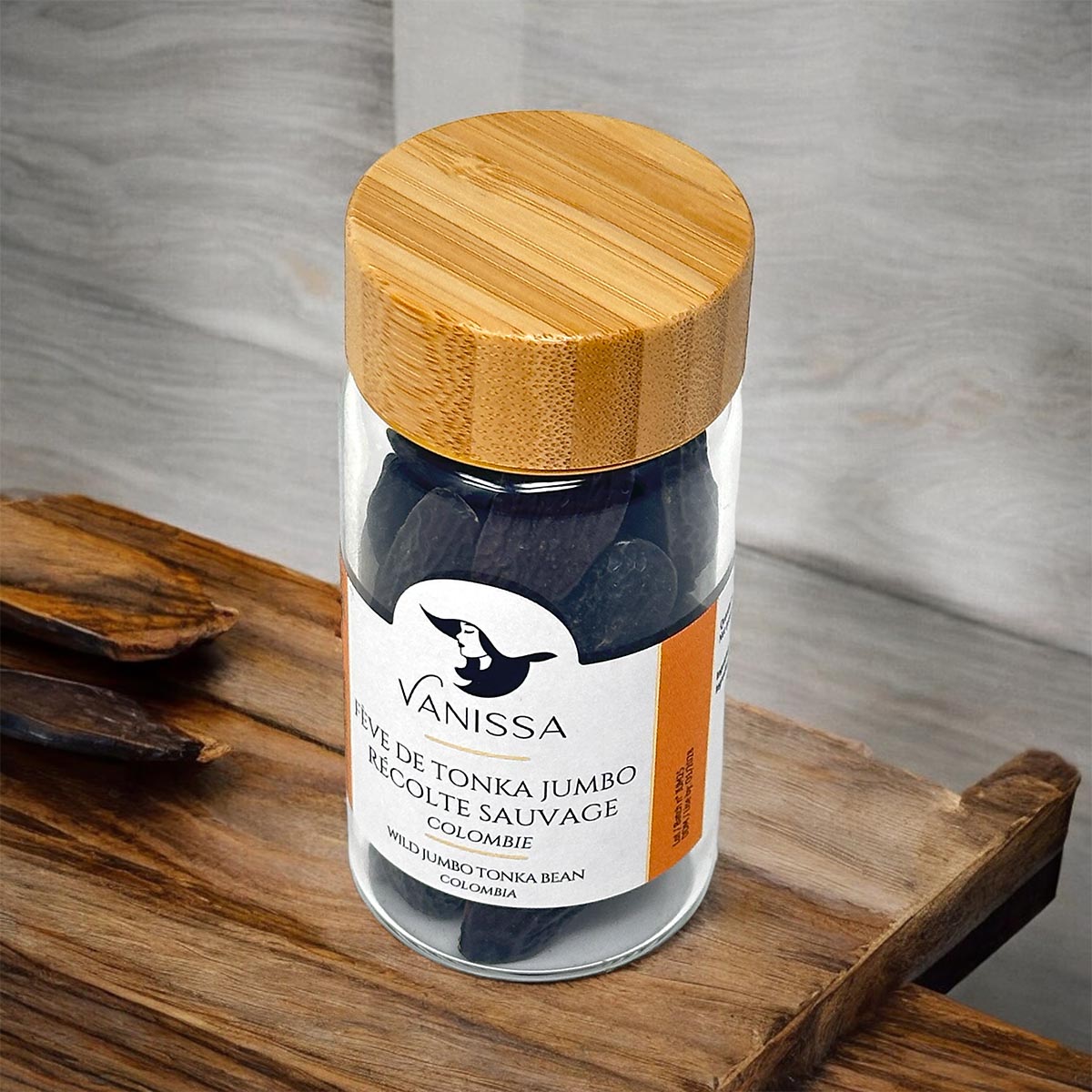 Vanissa Wildernte Jumbo-Tonkabohnen aus Kolumbien - Exotische Aromen für Ihre Küche