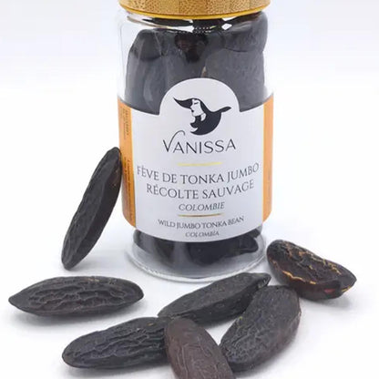 Vanissa Wildernte Jumbo-Tonkabohnen aus Kolumbien - Exotische Aromen für Ihre Küche
