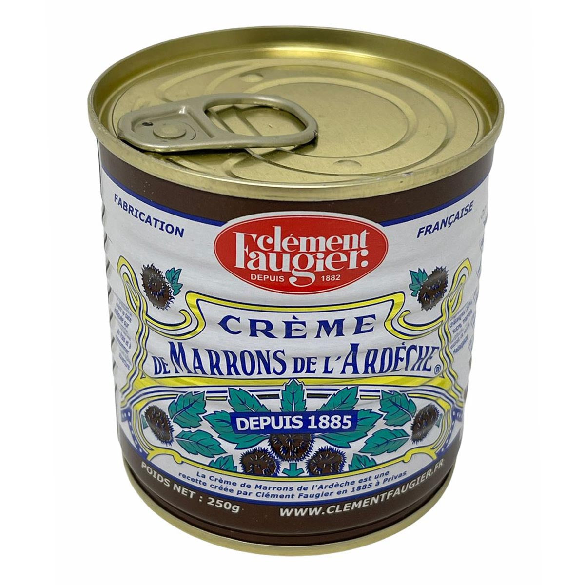 Original Clement Faugier Maronencreme mit Vanille aus Frankreich - 250 Gramm