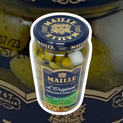 Maille Mini Gurken Cornichons Extra fein - 5 Gläser à 400g: Französischer Genuss