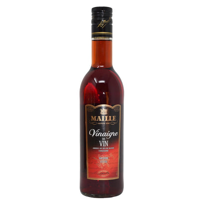 Maille Vinaigre de Vin Grande Cuvée Rotweinessig Essig Französisch Feinschmecker Salatdressings Marinaden Saucen Genuss Tradition Qualität Lebensmittel Küche Kochen Kochzutat kulinarisch Gourmet Delikatesse Französisch Gastronomie würzen würzig Geschmack i