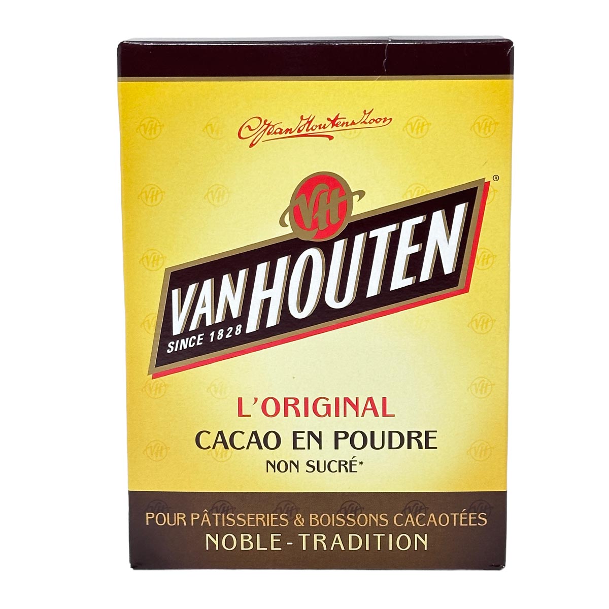 VAN HOUTEN L'ORIGINAL CACAO EN POUDRE non sucré - Kakao ohne Zucker 250 Gramm