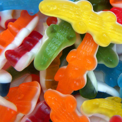 Haribo Croco XXL - Fruchtige Krokodil-Gummibärchen, 60 Stück, 1,6 kg Packung