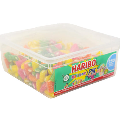 Haribo Rainbow PIK: Saure Stäbchen, 250 Stück, 1 kg - Süßigkeiten aus Frankreich