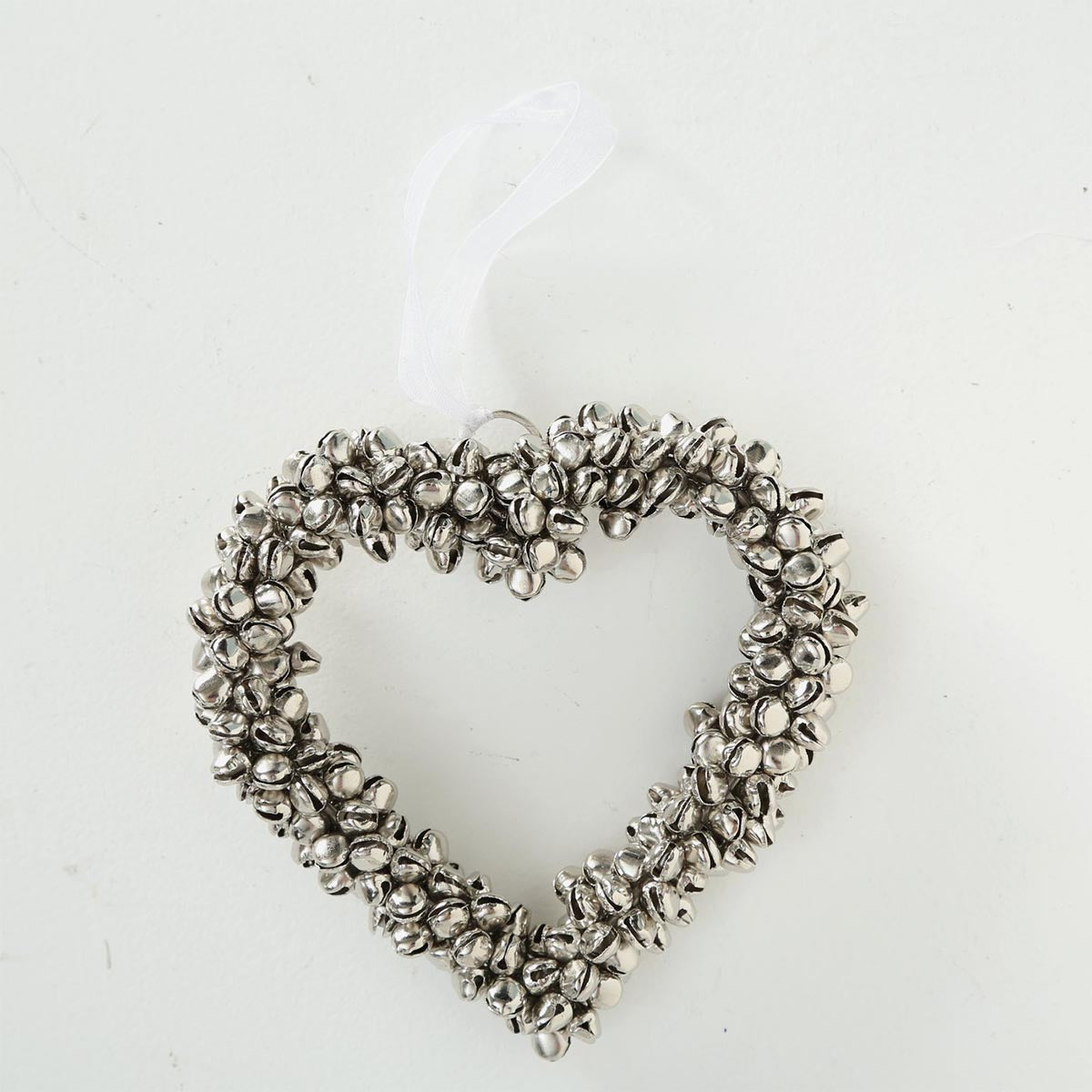 Feine Heimat Tür und Wanddekoration Hänger "Herz-Glöckchen" 3tlg.