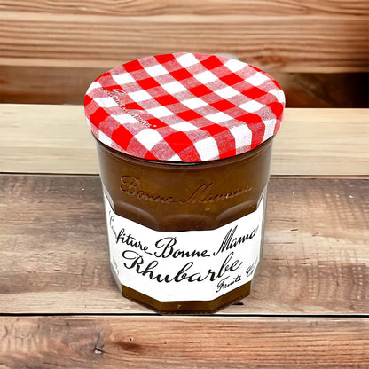 Fruchtiger Genuss: Bonne Maman Rhabarber-Konfitüre aus Frankreich, 370g