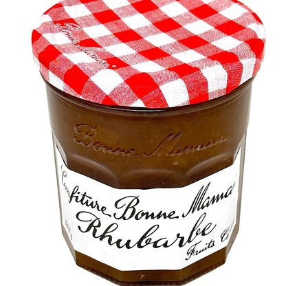 Fruchtiger Genuss: Bonne Maman Rhabarber-Konfitüre aus Frankreich, 370g