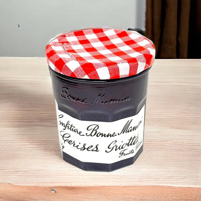 Bonne Maman Sauerkirsch-Konfitüre - Fruchtiger Genuss aus Frankreich 370g