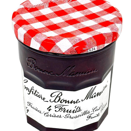 Bonne Maman 4 Frucht Konfitüre: Fruchtige Vielfalt aus Frankreich! 370g