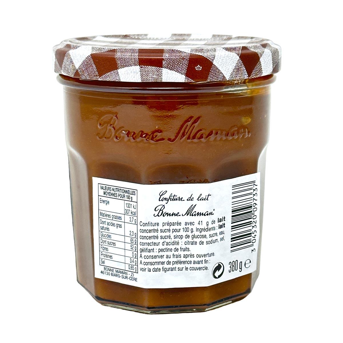 Bonne Maman Milch Konfitüre - Confiture de Lait 380 Gramm