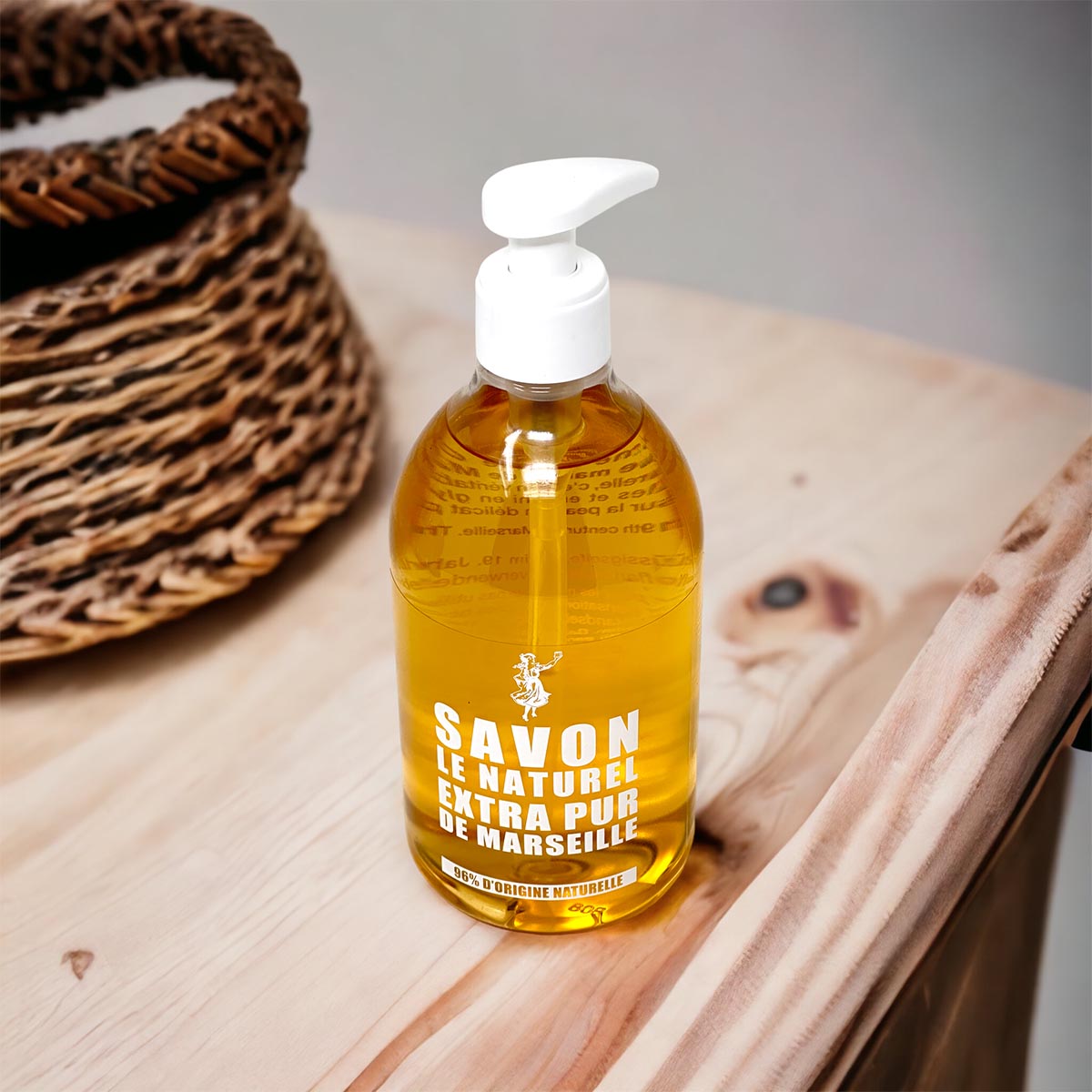 SAVON DE MARSEILLE EXTRA PUR LE NATUREL 500 ml aus Frankreich