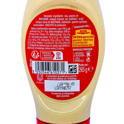 Amora Senf Fine et Forte 265g: Intensiver Geschmack, praktische Dosierung