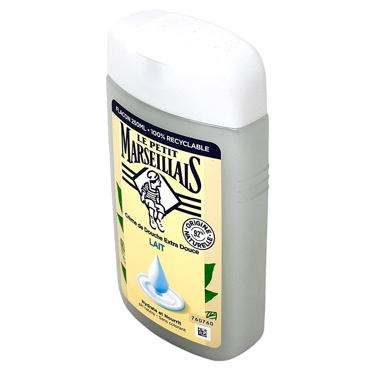 Le Petit Marseillais Lait - Duschgel mit Milch 250 ml aus Frankreich