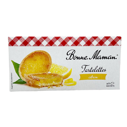 Bonne Maman Zitronentörtchen - Einzelportionen, perfekt für unterwegs, 125g