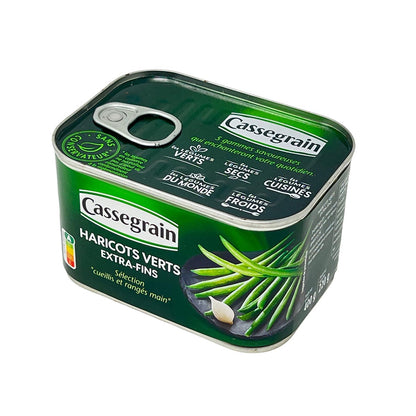 Cassegrain Grüne Bohnen extra fein - Frische und Qualität in jeder Dose