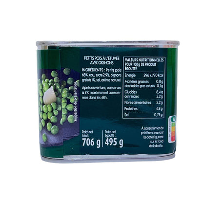 Cassegrain Erbsen Petits Pois 706g - Frische Qualität für köstliche Mahlzeiten