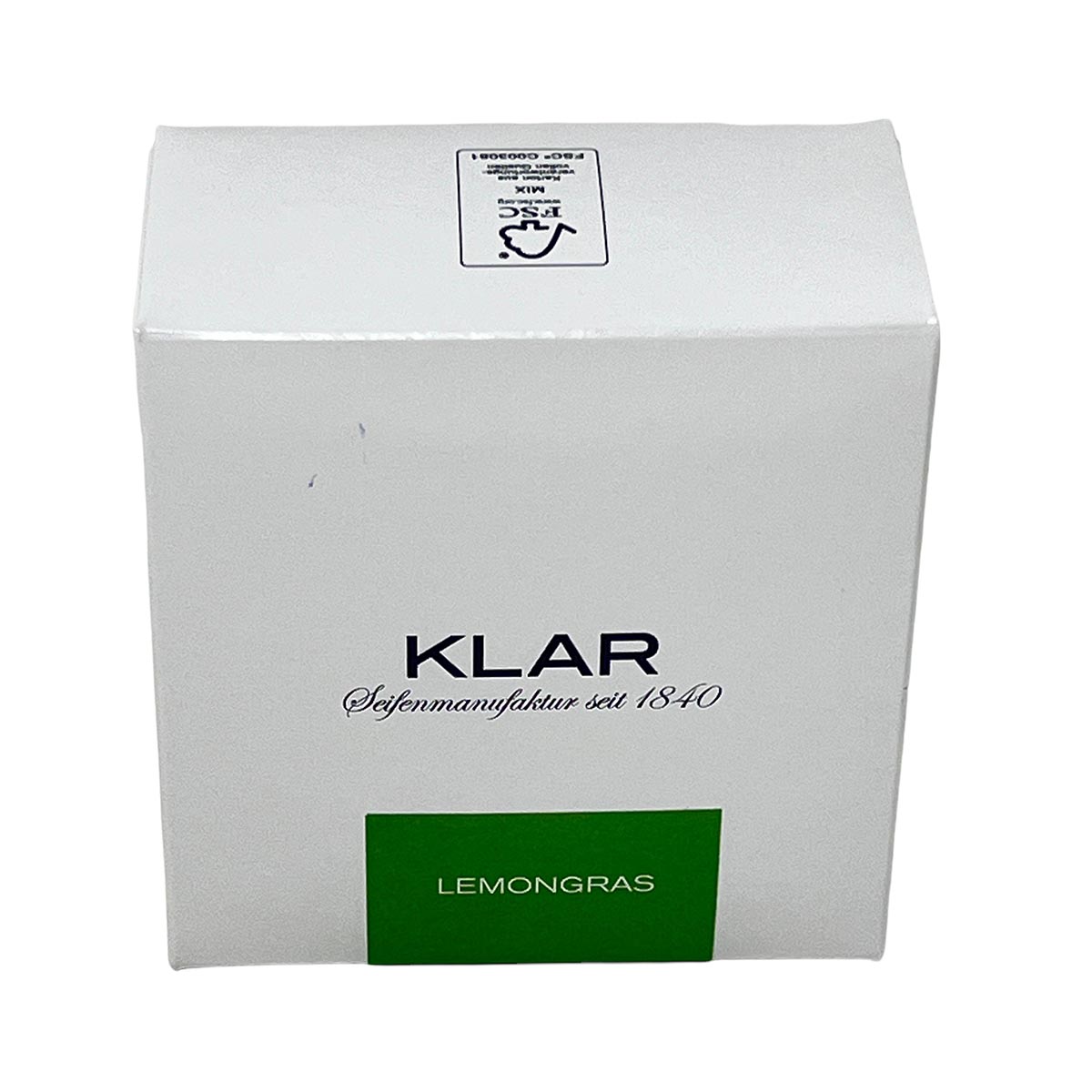Klar Seifen Lemongrasseife 150 g - Natürliche Frische und Reinigung