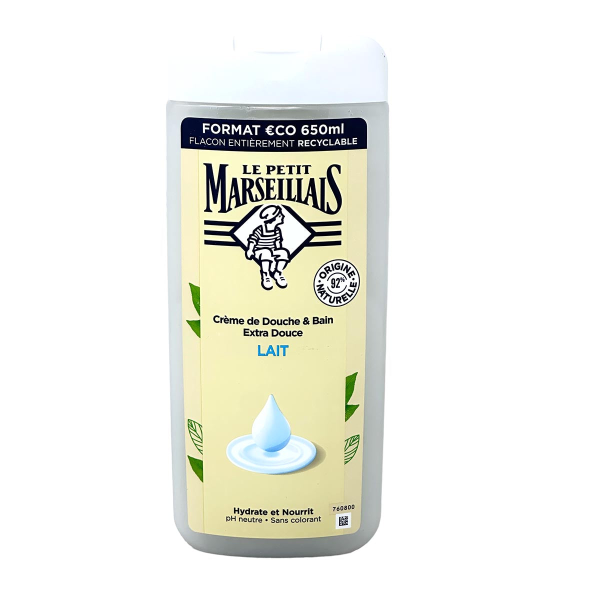 Le Petit Marseillais Duschgel und Badezusatz mit Milch 650 ml aus Frankreich
