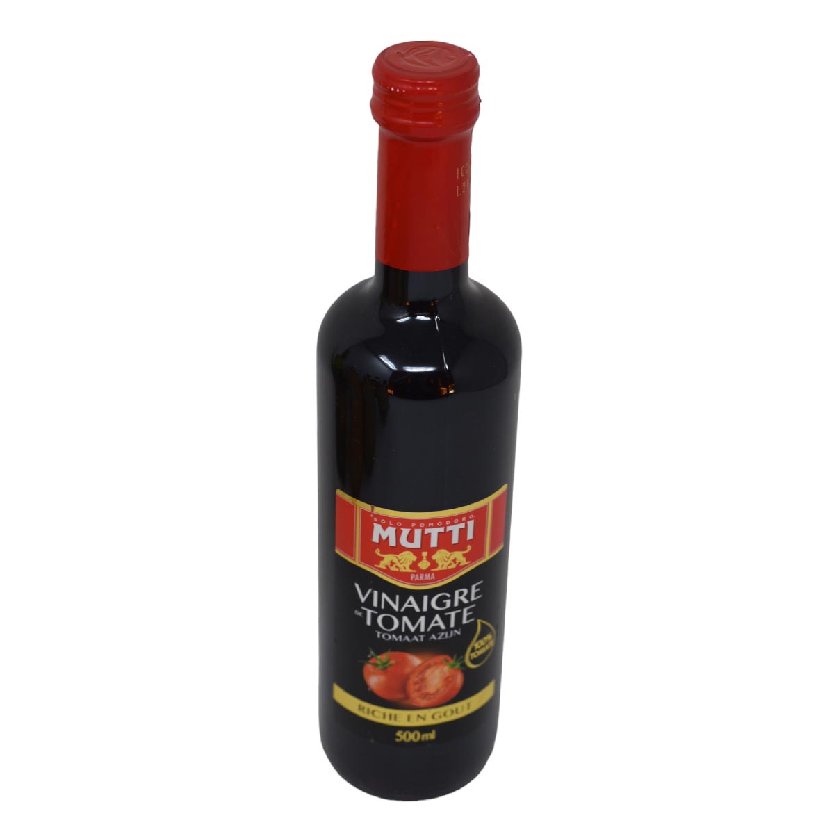 MUTTI Tomaten-Essig: Italienischer Genuss für Ihre Küche, ideal für Salate und mehr.