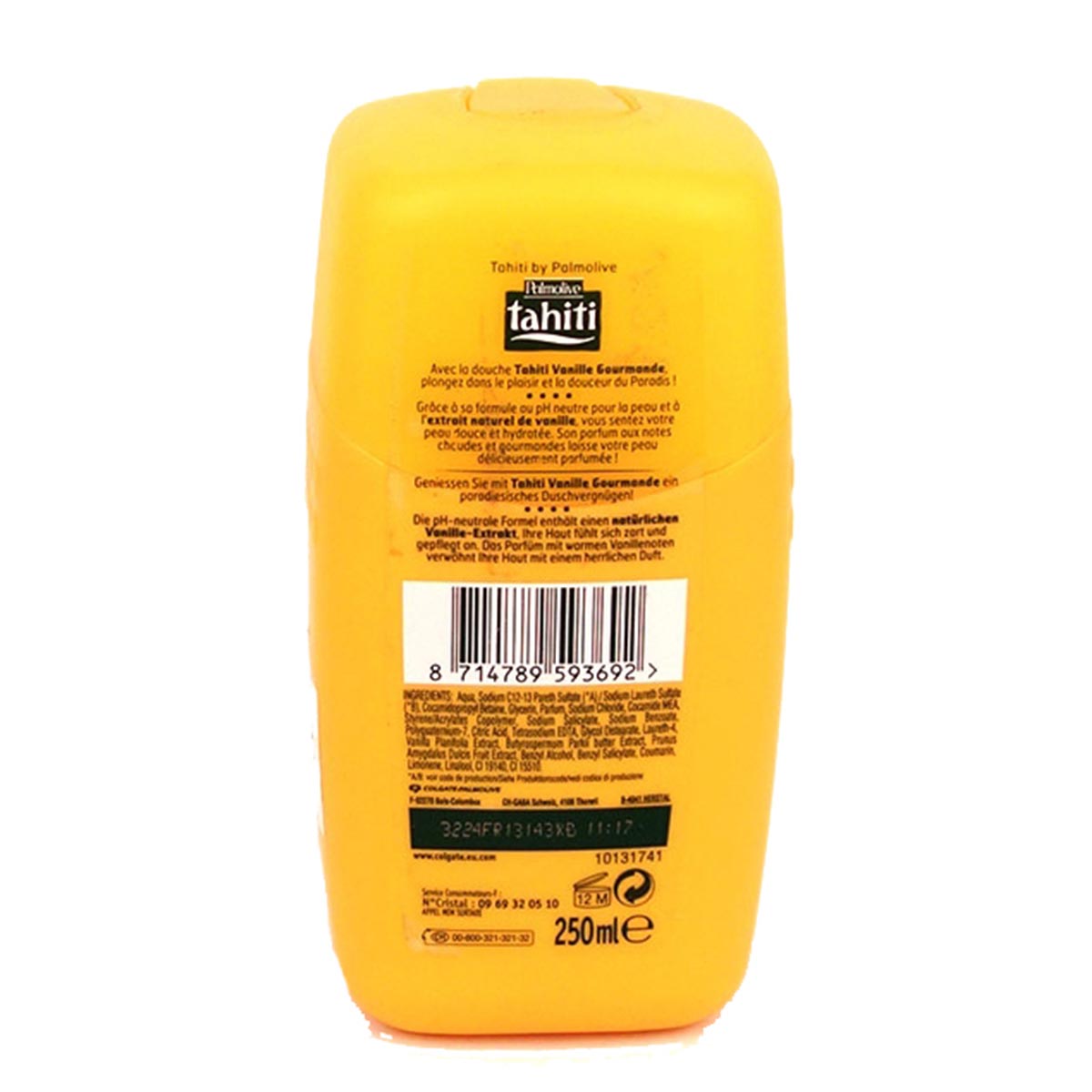 Tahiti Vanille Gourmande Duschgel 3x250ml - Exotisches Duscherlebnis!