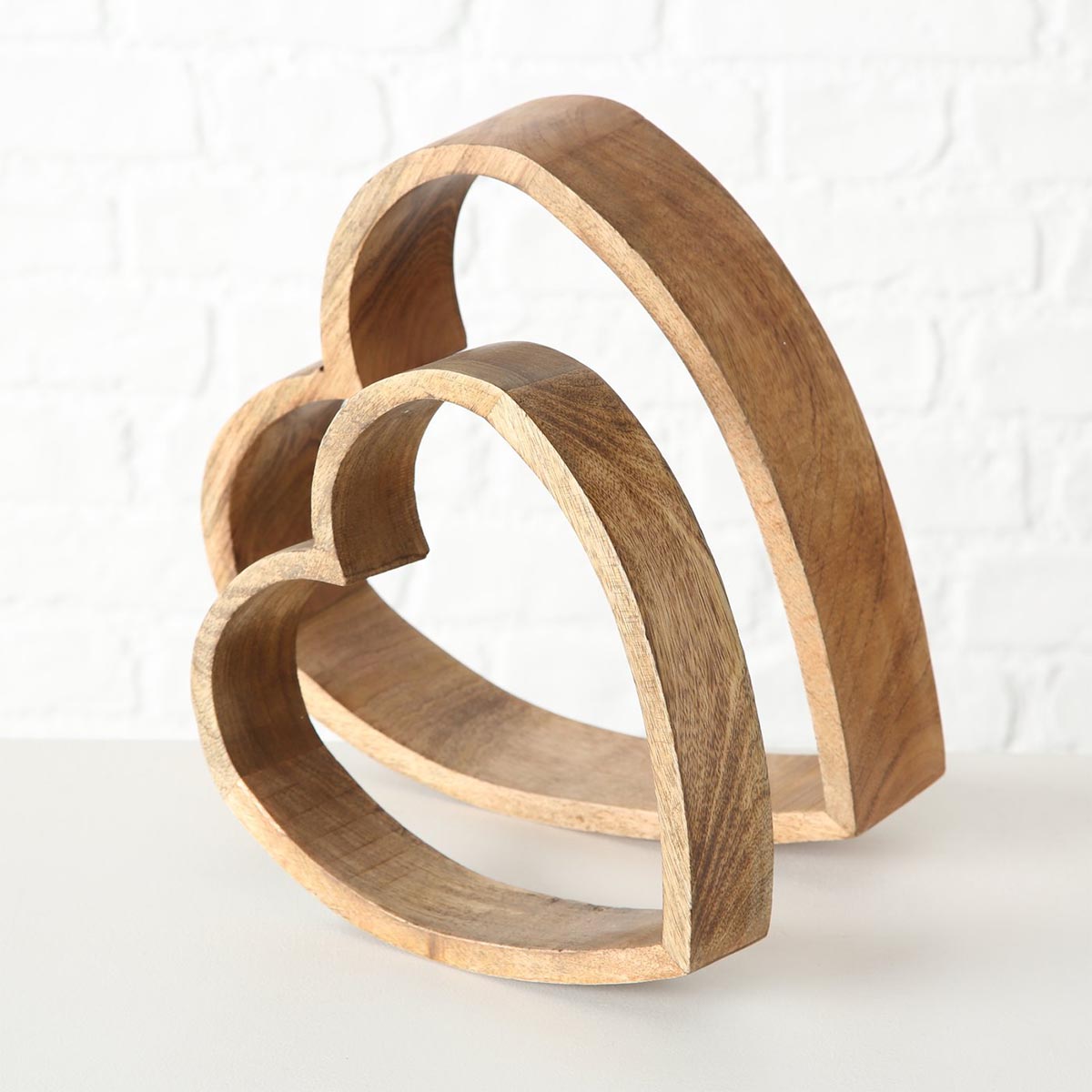 2er-Set Dekoherzen in versch. Größen, wunderschöne Dekoration für alle Bereiche