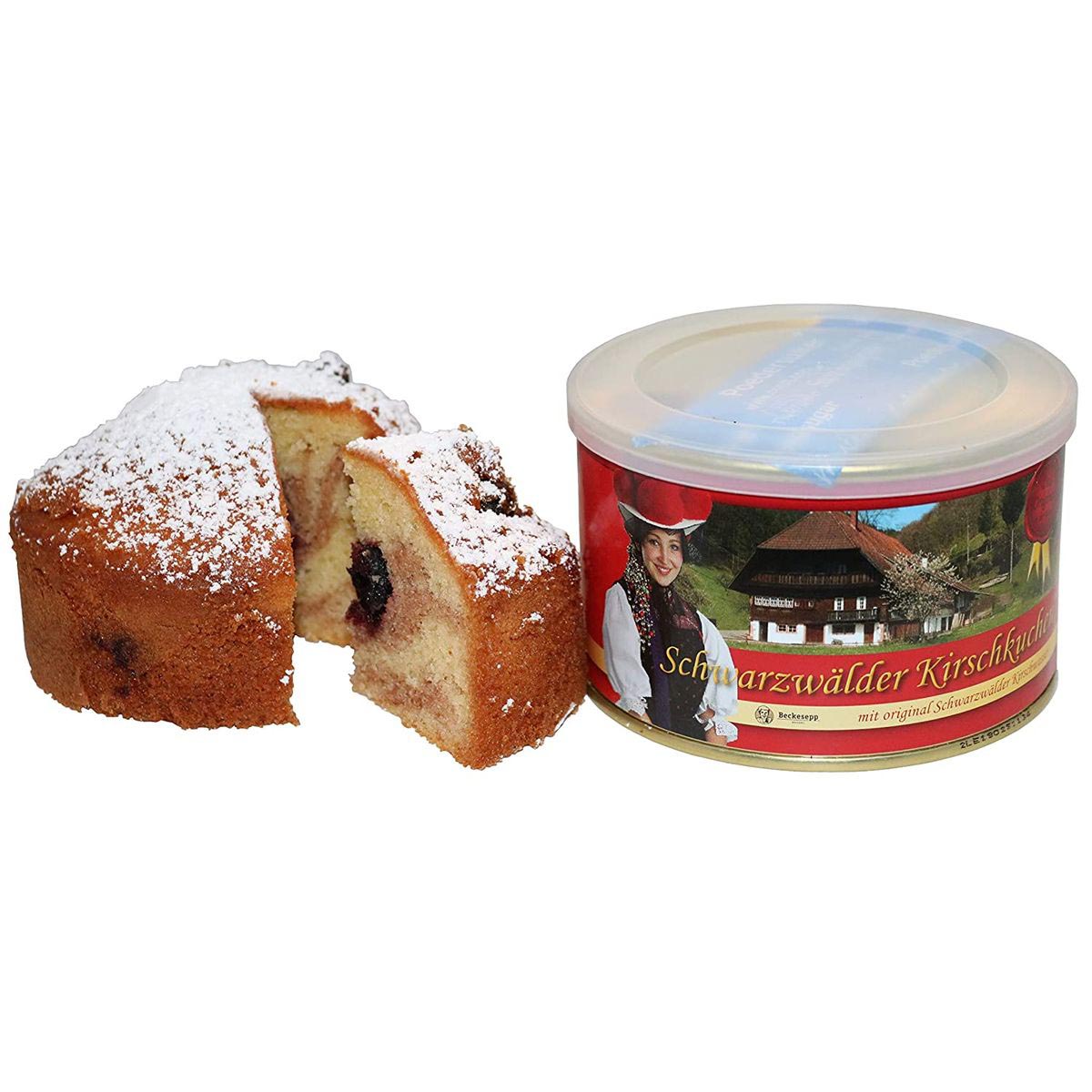 Beckesepp Schwarzwälder Kirschkuchen in der Dose 180g Das Geschenk