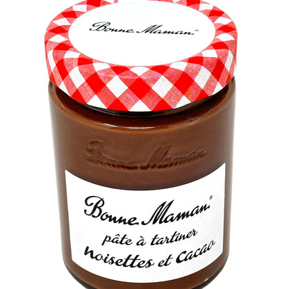 Bonne Maman Schokoladenaufstrich, Haselnüsse & Kakao, 360g Glas, aus Frankreich