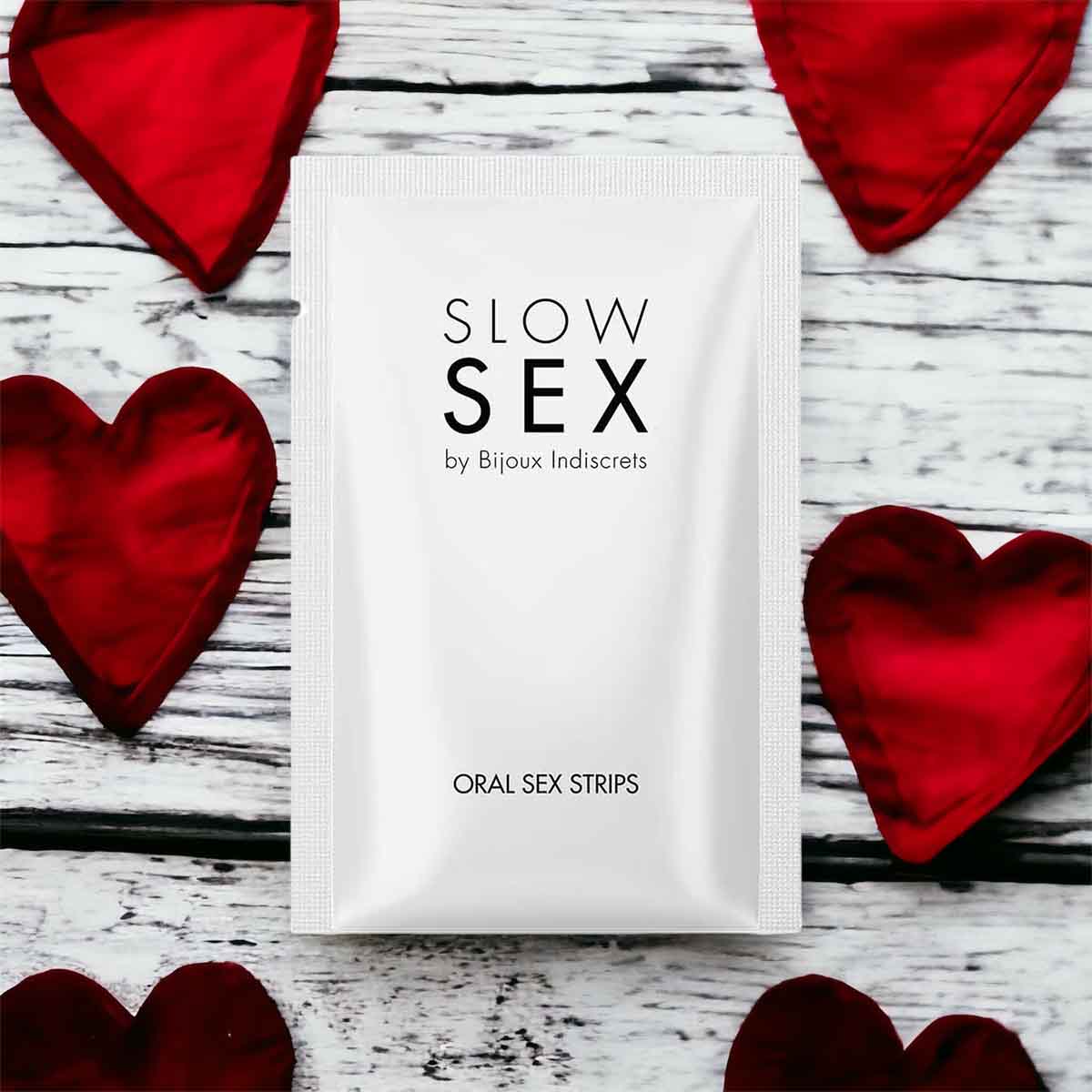 Bijoux Indiscrets Oral Strips superdünne Minzblätter schmelzen unter der Zunge