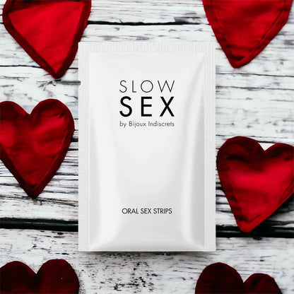 Bijoux Indiscrets Oral Strips superdünne Minzblätter schmelzen unter der Zunge