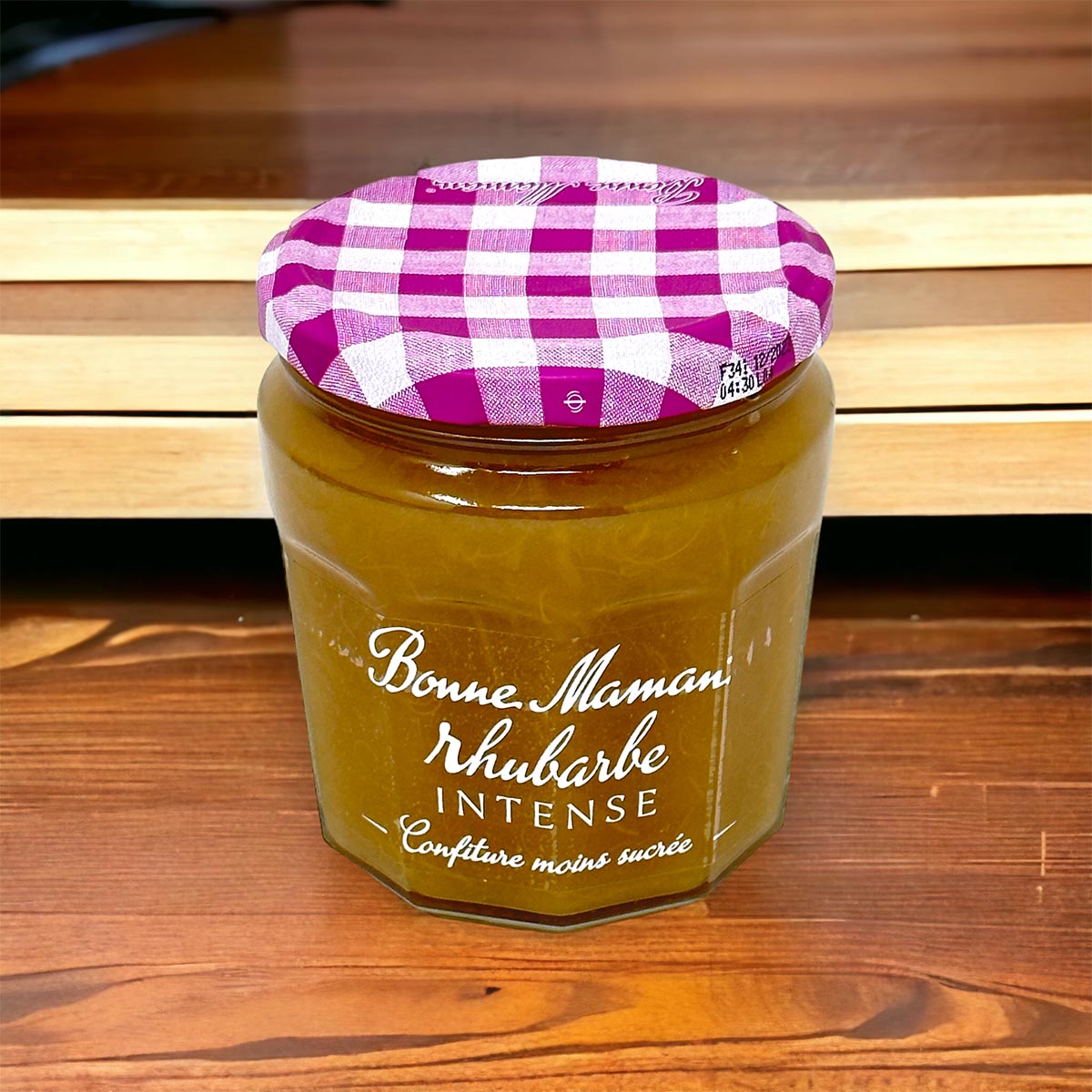 Bonne Maman Rhabarber / Confiture rhubarbe intense 335 Gramm