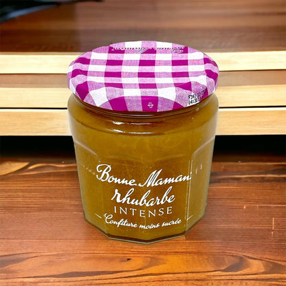 Bonne Maman Rhabarber / Confiture rhubarbe intense 335 Gramm