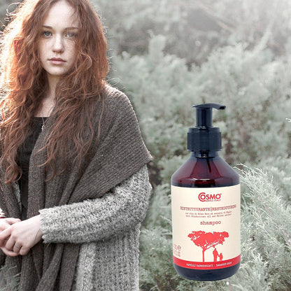 COSMO ORGANIC Restrukturierendes Shampoo - Pflege für strapaziertes & sprödes Haar
