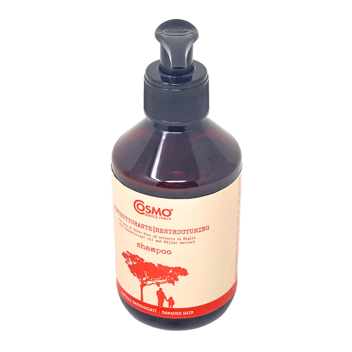 COSMO ORGANIC Restrukturierendes Shampoo - Pflege für strapaziertes & sprödes Haar