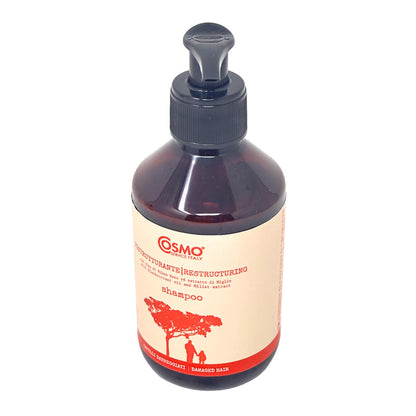 COSMO ORGANIC Restrukturierendes Shampoo - Pflege für strapaziertes & sprödes Haar