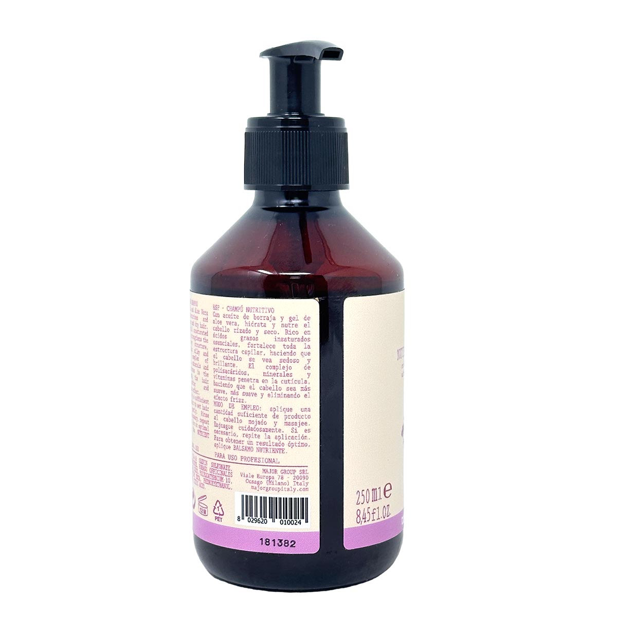 COSMO ORGANIC Volumisierendes Shampoo für krauses und trockenes Haar 250ml