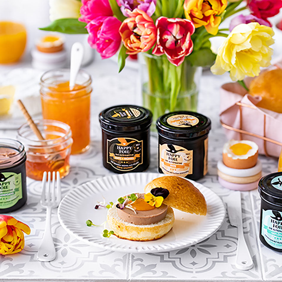 Happy Foie die bio-zertifizierte Alternative zu konventioneller Foie Gras Ente Gans oder Geflügel