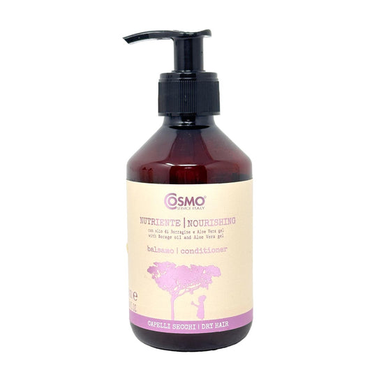 COSMO ORGANIC Conditioner für krauses dehydriertes Haar aus Italien 250ml