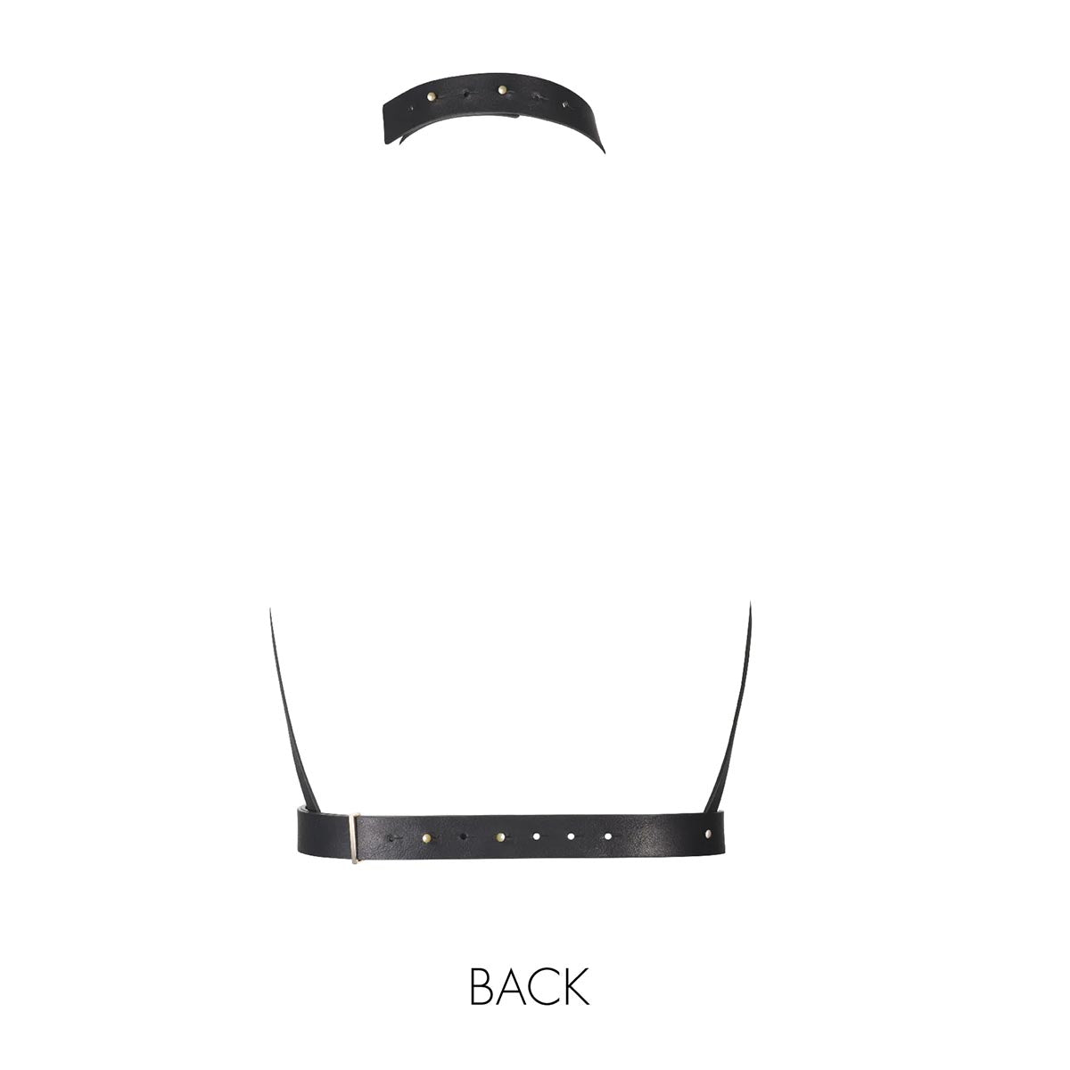 Bijoux Indiscrets H Harness: Elegantes schwarzes veganes Body Harness aus Spanien