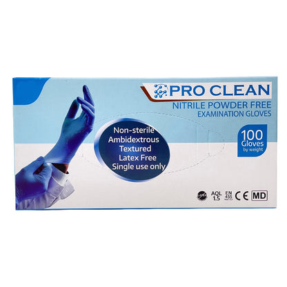 ProClean Nitril Handschuhe verschiedene Größen XS-XL 100 Stck. TÜV EN ISO 13485