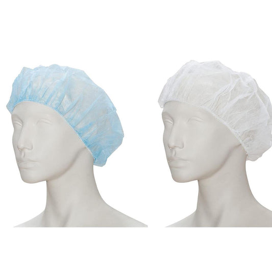 100 Stück Kopfhauben Baretthauben - Made in Germany