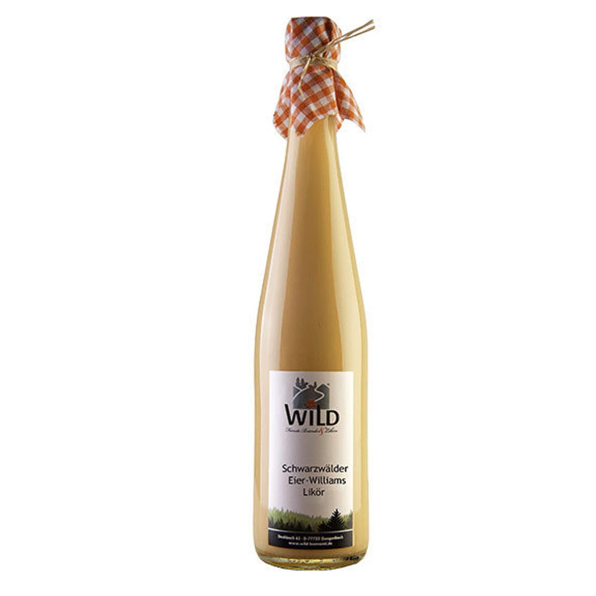 Wild feinste Brände & Liköre Schwarzwald Blackforest Eier-Williams-Likör 17% vol 0,7 Liter